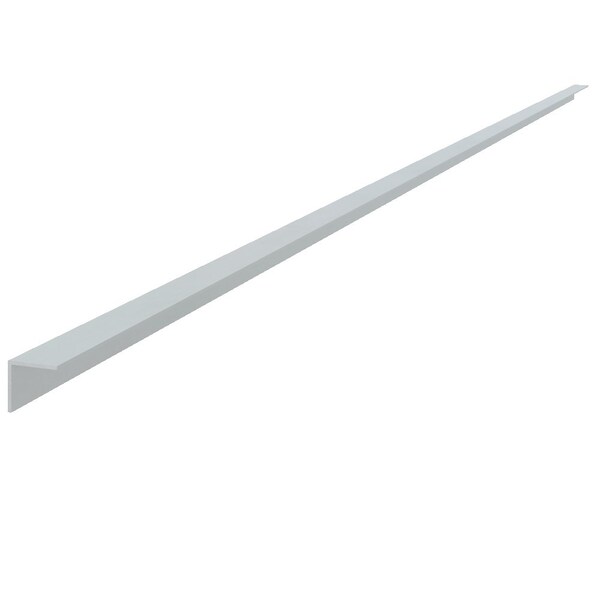 Designs Of Distinction 7/8in Aluminum L-Channel - 72inL - Brushed Aluminum 01110451BA1 - main